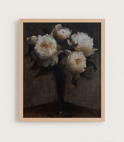 FADING PEONIES - Museum Quality Art