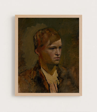 FAIR-HAIRED BOY - Museum Quality Art