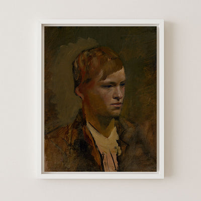 FAIR-HAIRED BOY - Museum Quality Art