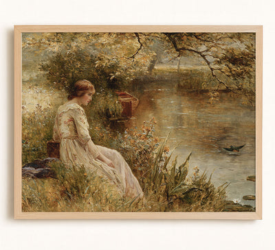 FARAWAY THOUGHTS - Museum Quality Art