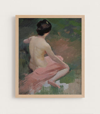 Female Nude, Back