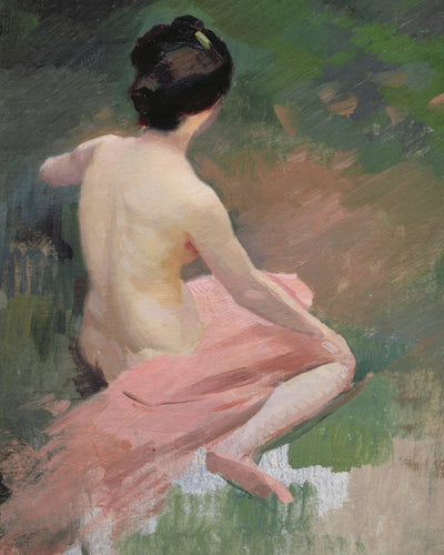 Female Nude, Back