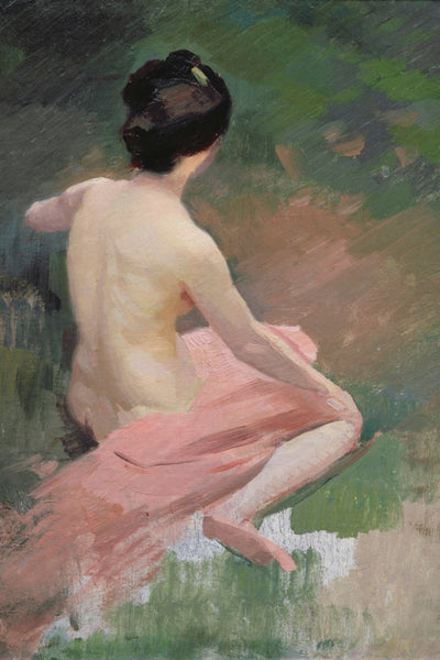 Female Nude, Back