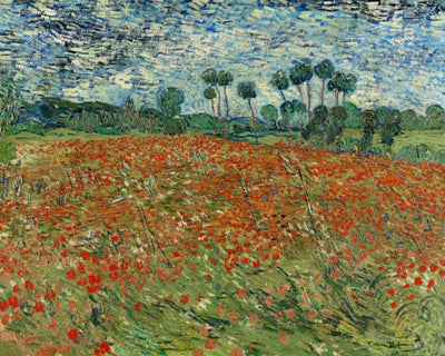 FIELD OF POPPIES, AUVERS-SUR-OISE