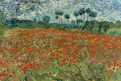 FIELD OF POPPIES, AUVERS-SUR-OISE