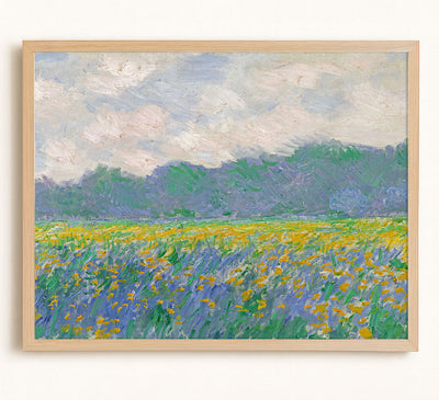 Field of Yellow Irises at Giverny