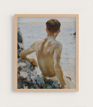 Figure Study, at the Beach