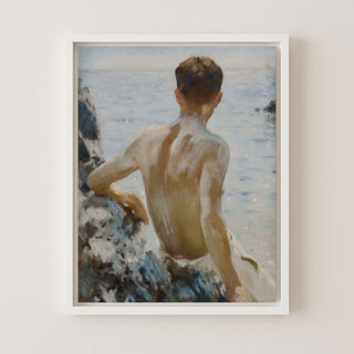 Figure Study, at the Beach