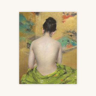 FIGURE STUDY, GOLD BACKDROP — Primary Image