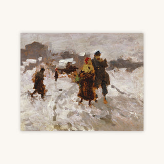 FIGURES IN THE SNOW — Primary Image