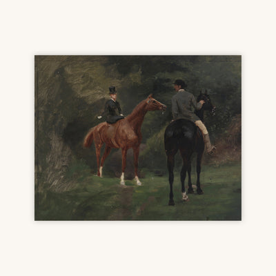 FIGURES ON HORSEBACK — Primary Image