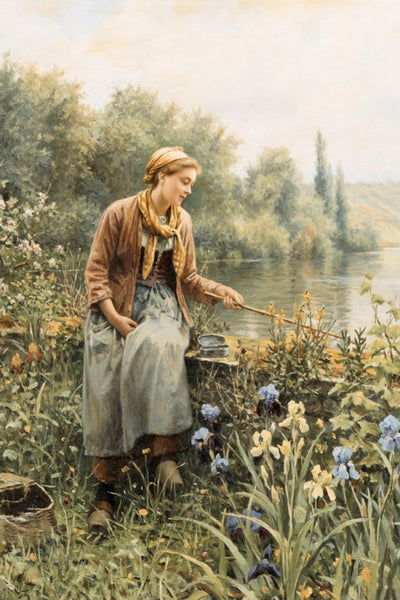 FISHING ON A SPRING DAY