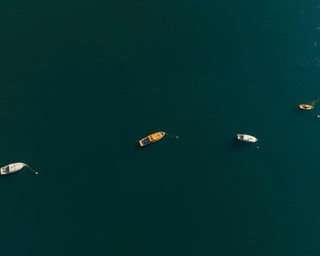Floating in Blue