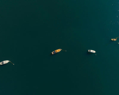 Floating in Blue