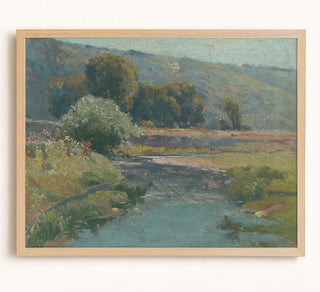 FLOODED STREAM - Museum Quality Art