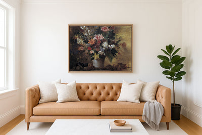 FLORAL ARRANGEMENT - Museum Quality Art