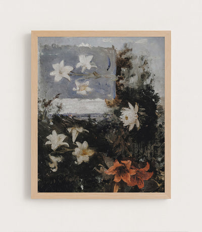 FLORAL COLLAGE - Museum Quality Art