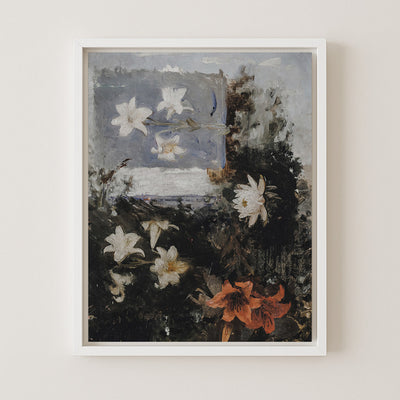 FLORAL COLLAGE - Museum Quality Art