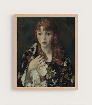 FLORAL KIMONO - Museum Quality Art