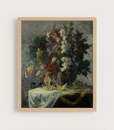 FLORAL STILL LIFE - Museum Quality Art