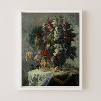 FLORAL STILL LIFE - Museum Quality Art