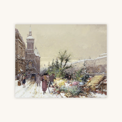 FLOWER MARKET, WINTER — Primary Image