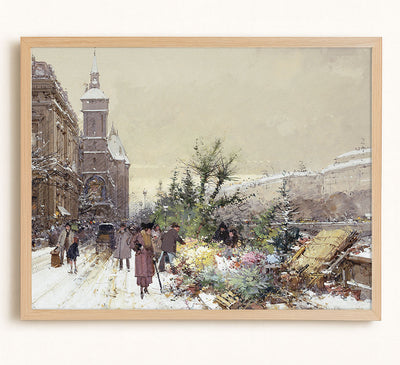 Flower Market, Winter