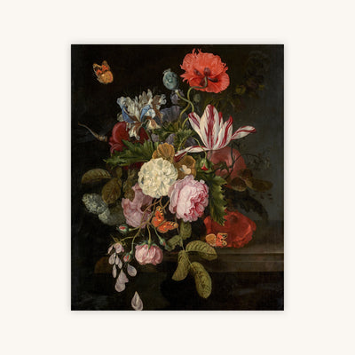 FLOWERS AND BUTTERFLIES — Primary Image