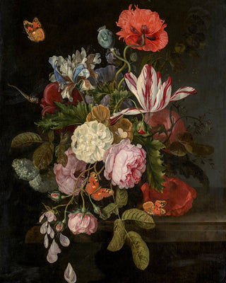 FLOWERS AND BUTTERFLIES