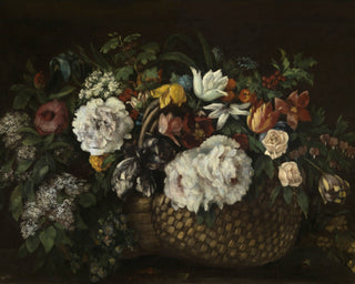 FLOWERS IN A BASKET