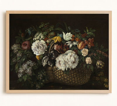 Flowers in a Basket