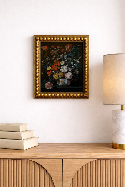 Flowers in a Chantilly Vase