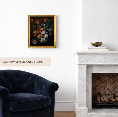 Flowers in a Chantilly Vase