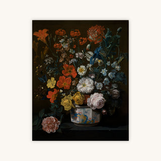FLOWERS IN A CHANTILLY VASE — Primary Image