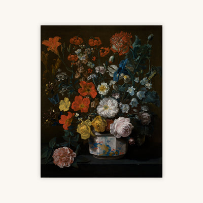 FLOWERS IN A CHANTILLY VASE — Primary Image