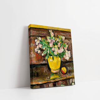 FLOWERS IN A YELLOW VASE