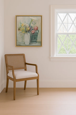 FLOWERS IN VASE - Museum Quality Art