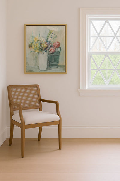 FLOWERS IN VASE - Museum Quality Art