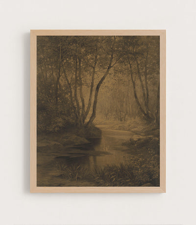 FOREST INTERIOR - Museum Quality Art