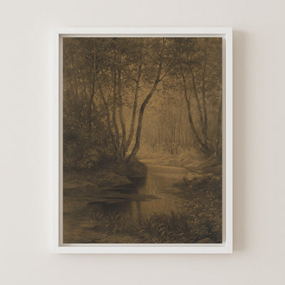 FOREST INTERIOR - Museum Quality Art