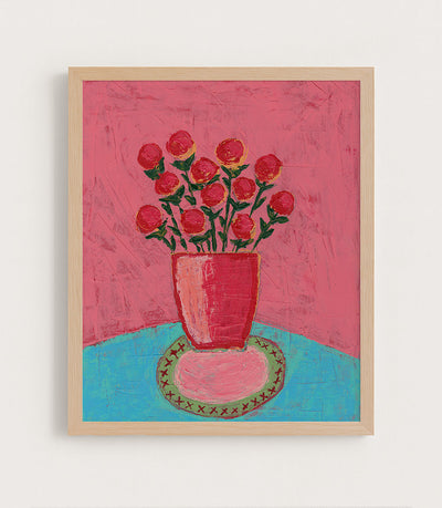 FOREVER FLOWERS FROM ASHLEY - Museum Quality Art