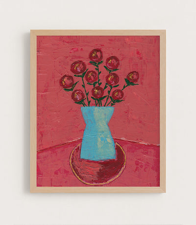 FOREVER FLOWERS FROM CHARLOTTE - Museum Quality Art