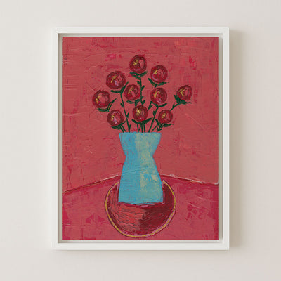 FOREVER FLOWERS FROM CHARLOTTE - Museum Quality Art