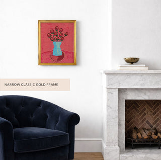 FOREVER FLOWERS FROM CHARLOTTE - Museum Quality Art