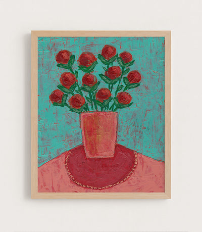 FOREVER FLOWERS FROM RACHEL - Museum Quality Art