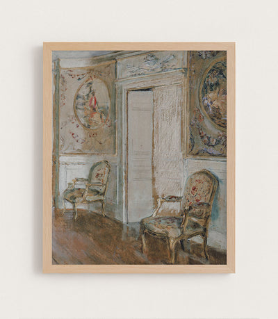 FRENCH INTERIOR - Museum Quality Art