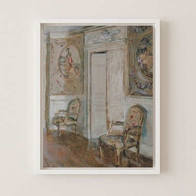 FRENCH INTERIOR - Museum Quality Art