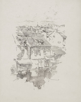 FRENCH VILLAGE SKETCH