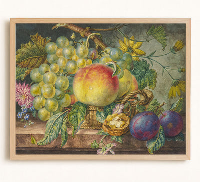 FRUIT BASKET - Museum Quality Art