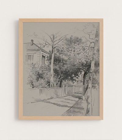 GALVESTON SKETCH - Museum Quality Art